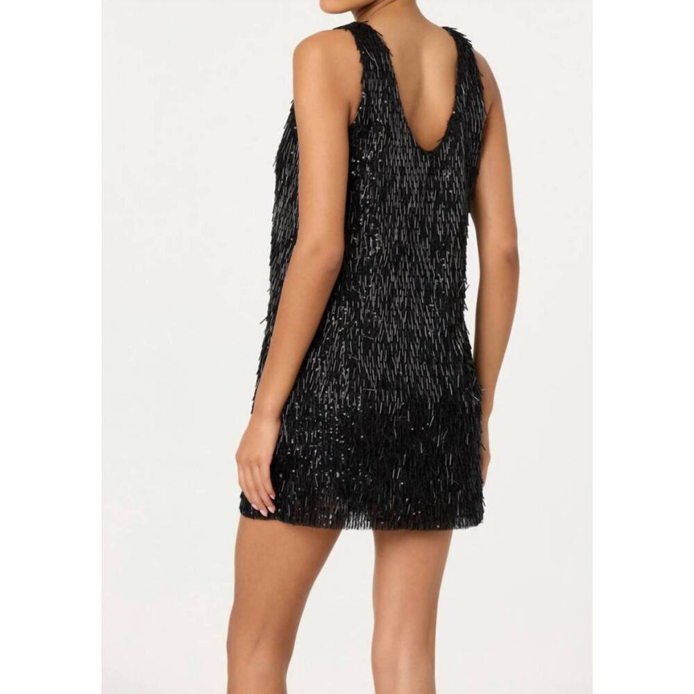 NEW ASTR emani sleeveless dress in black - Picture 4 of 5